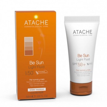 ATACHE Be Sun Слънцезащитен флуйд SPF50+ 50ml