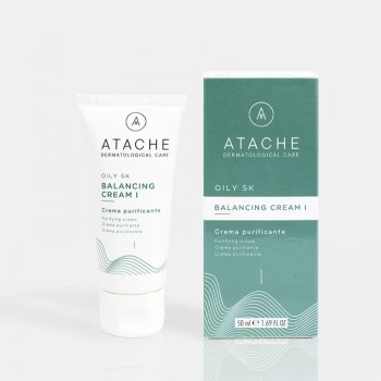 ATACHE Балансиращ и почистващ крем I за кожа предразположена към акне 50 ml