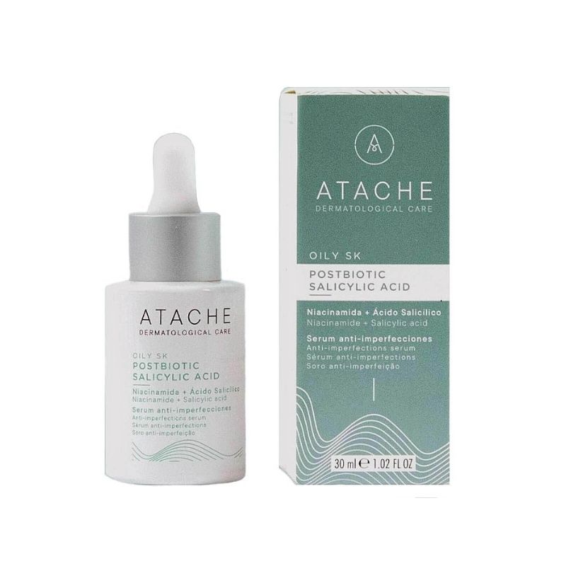 ATACHE Postbiotic Salicylic Acid Serum Постбиотичен серум със салицилова киселина 30ml