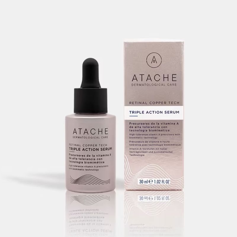 ATACHE Retinal Copper Tech Triple Action Serum - Озаряващ нощен серум с ретиноидна технология 30ml