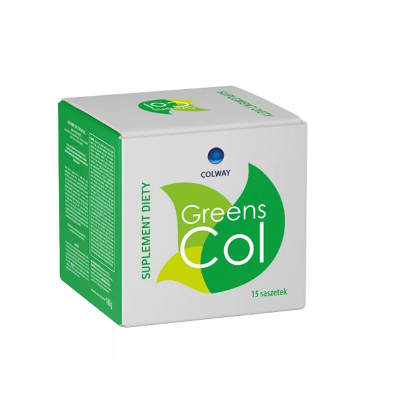Colway - GreensCol За енергия, имунитет, жизненост 15 сашета