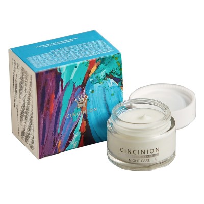 CINCINION Premium Detox Нощен крем с хайвер и слуз от охлюви 50ml