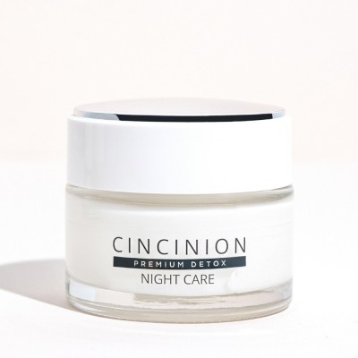 CINCINION Premium Detox Нощен крем с хайвер и слуз от охлюви 50ml