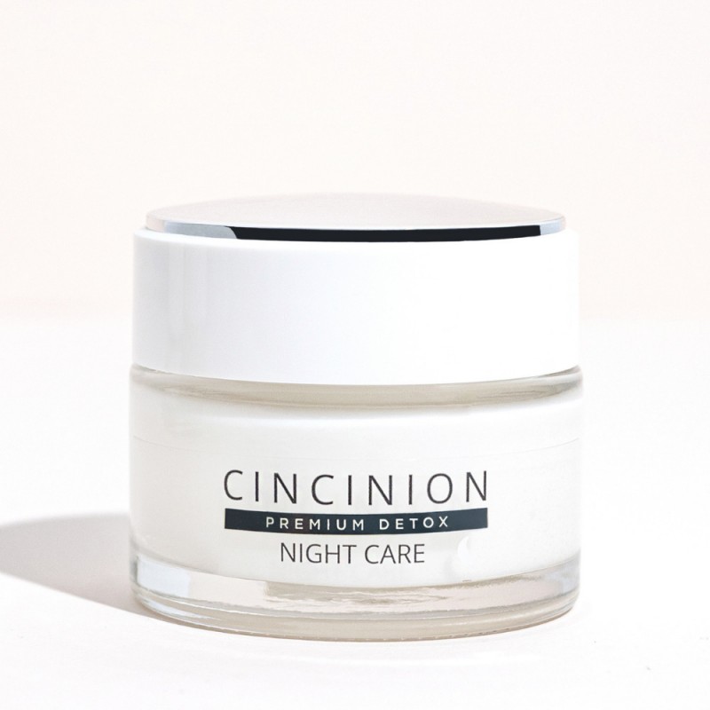 CINCINION Premium Detox Нощен крем с хайвер и слуз от охлюви 50ml