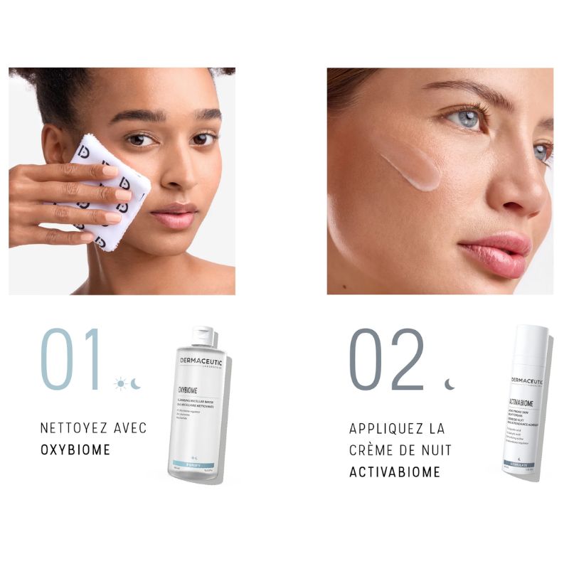 DERMACEUTIC ACTIVABIOME Нощен крем за акнеична кожа 40ml