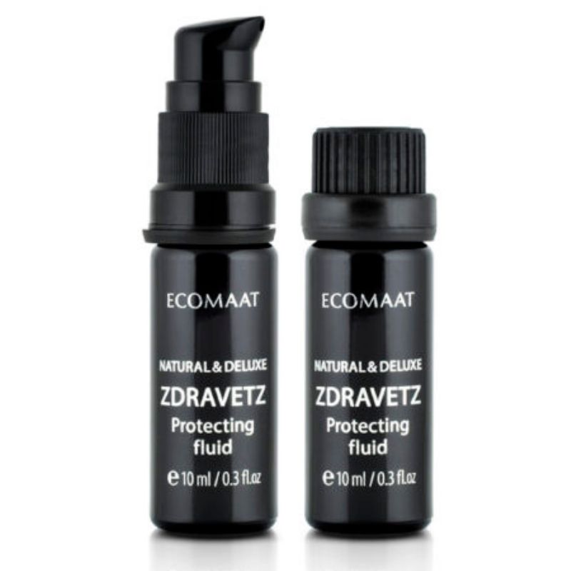 Ecomaat Био Флуид за лице Здравец протект 2 Х 10ml