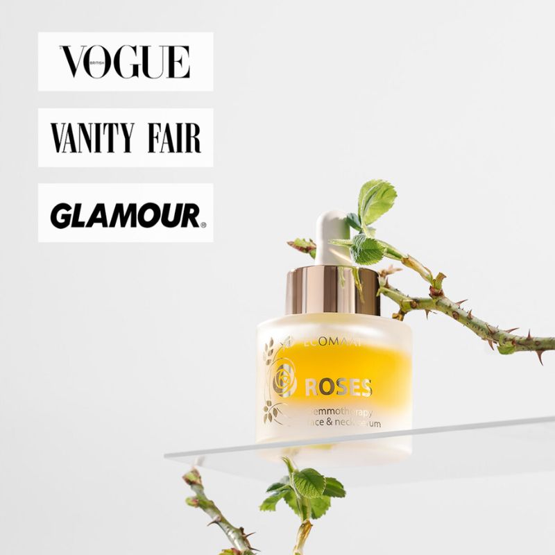 Ecomaat Roses Гемотерапевтичен серум за лице и шия 15ml