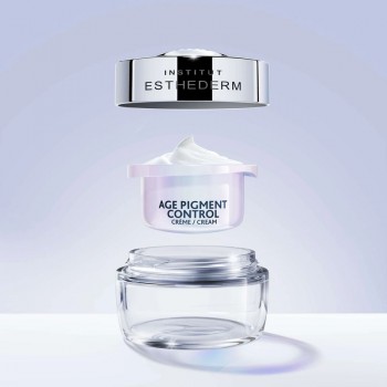 Institut Esthederm - AGE PIGMENT CONTROL Озаряващ крем против пигментни петна и бръчки - пълнител 50 ml