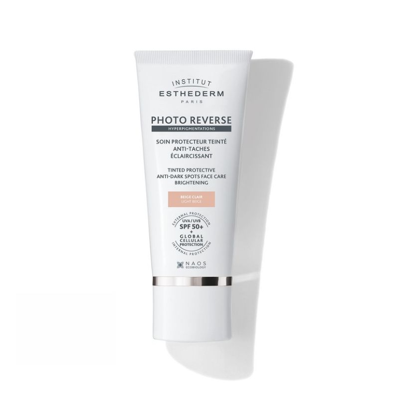 Institut Esthederm - Photo Reverse Блокиращ крем за кожа с пигментации Light Beige 50 ml