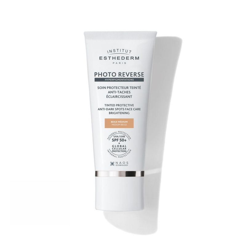 Institut Esthederm - Photo Reverse Блокиращ крем за кожа с пигментации Medium Beige 50ml