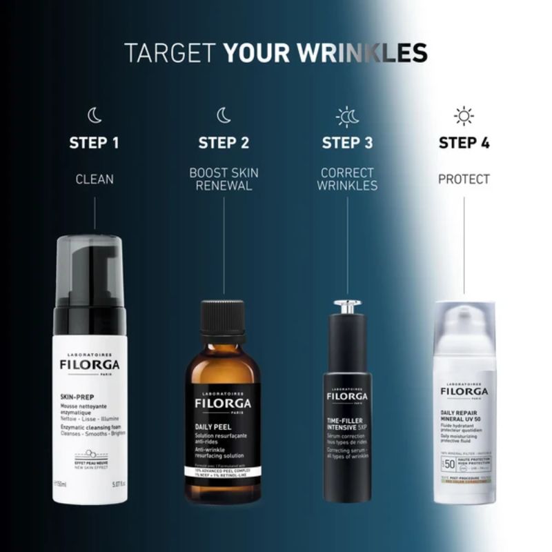 FILORGA - DAILY PEEL [Anti-wrinkle]  Ресърфейсинг пилинг против бръчки 50 ml