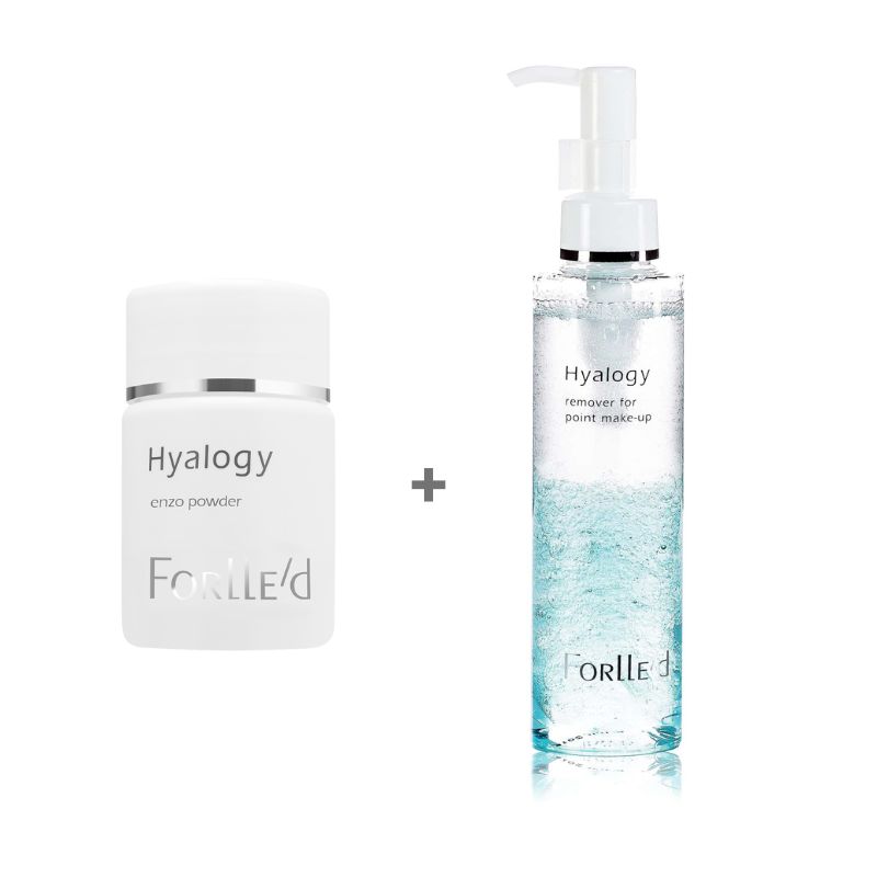 Hyalogy Soft cleansing duo Нежно почистващо дуо за лице и очи