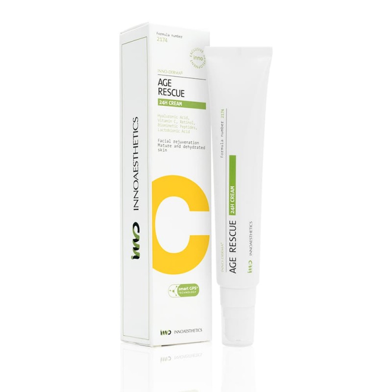 INNO-DERMA® - AGE RESCUE 24H CREAM Интензивен крем за подмладяване 50ml