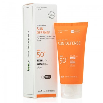 INNO-DERMA® - Широкоспектърен слънцезащитен крем за нормална/комб. кожа SPF50+ 60ml