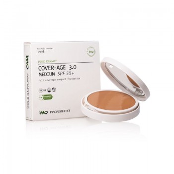 INNO-EPIGEN® - COVERAGE SPF 50+ MEDIUM Компактен пудра фон дьо тен 12gr