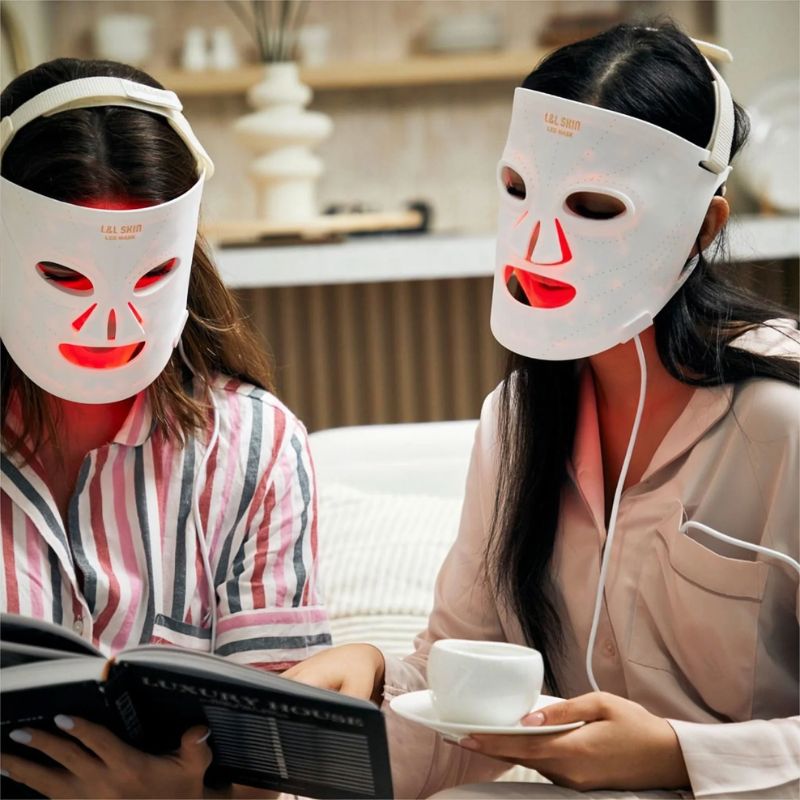 L & L Skin - LUMI LED Light Therapy Skincare Mask LED маска за светлинна терапия