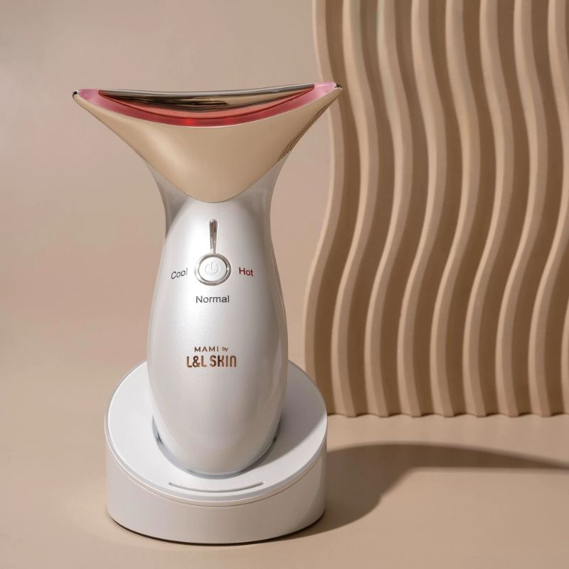 L & L Skin MAMI Hot & Cold Beauty Device Лифтинг масажор с LED за лице и тяло