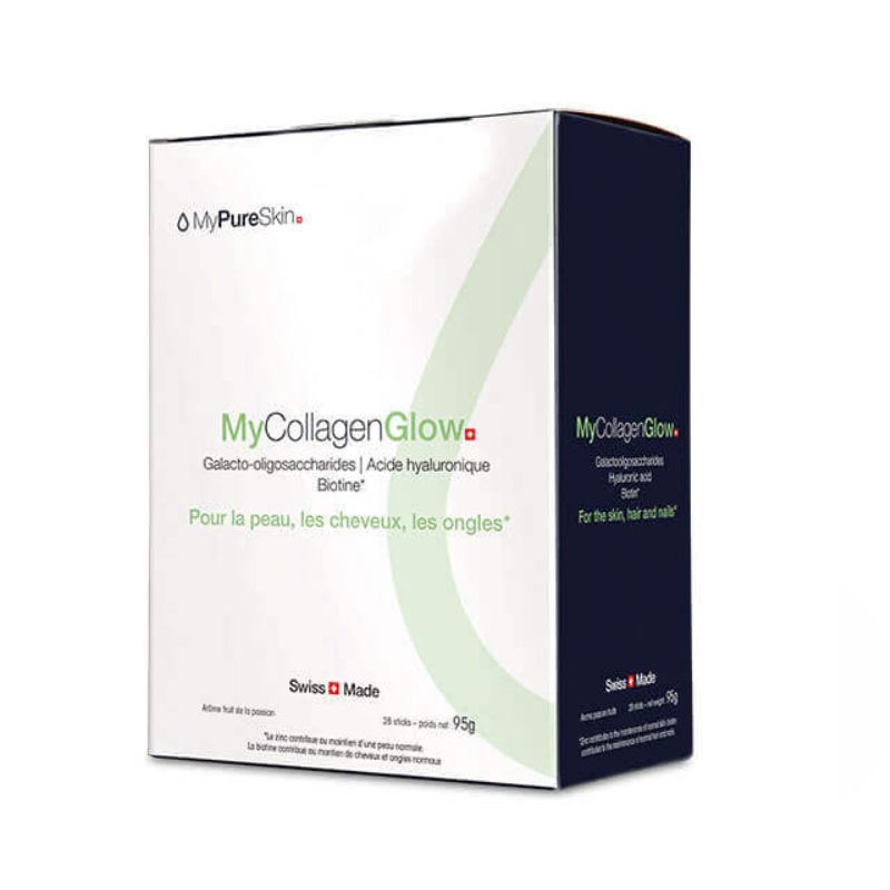 MyCollagenGlow - Морски колагенови пептиди за кожа, коса и нокти 28 сашета