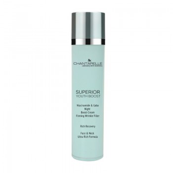 SUPERIOR Нощен стягащ крем с ниацинамид и GABA 50ml