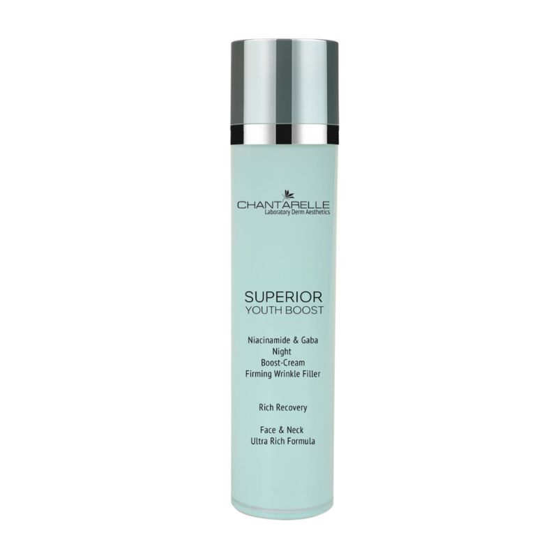 SUPERIOR Нощен стягащ крем с ниацинамид и GABA 50ml