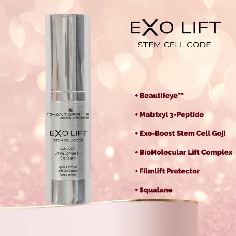 EXO LIFT Stem Cell Code Повдигащ крем за очи 3 в 1 с ЕКЗОЗОМИ 15ml