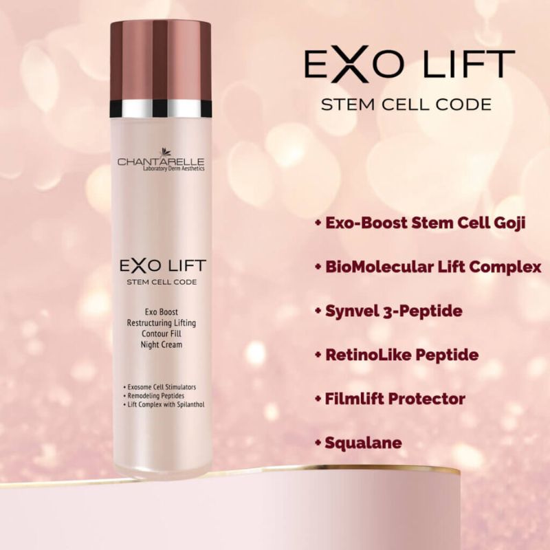 EXO LIFT Stem Cell Code Лифтинг реструктуриращ нощен крем с ЕКЗОЗОМИ