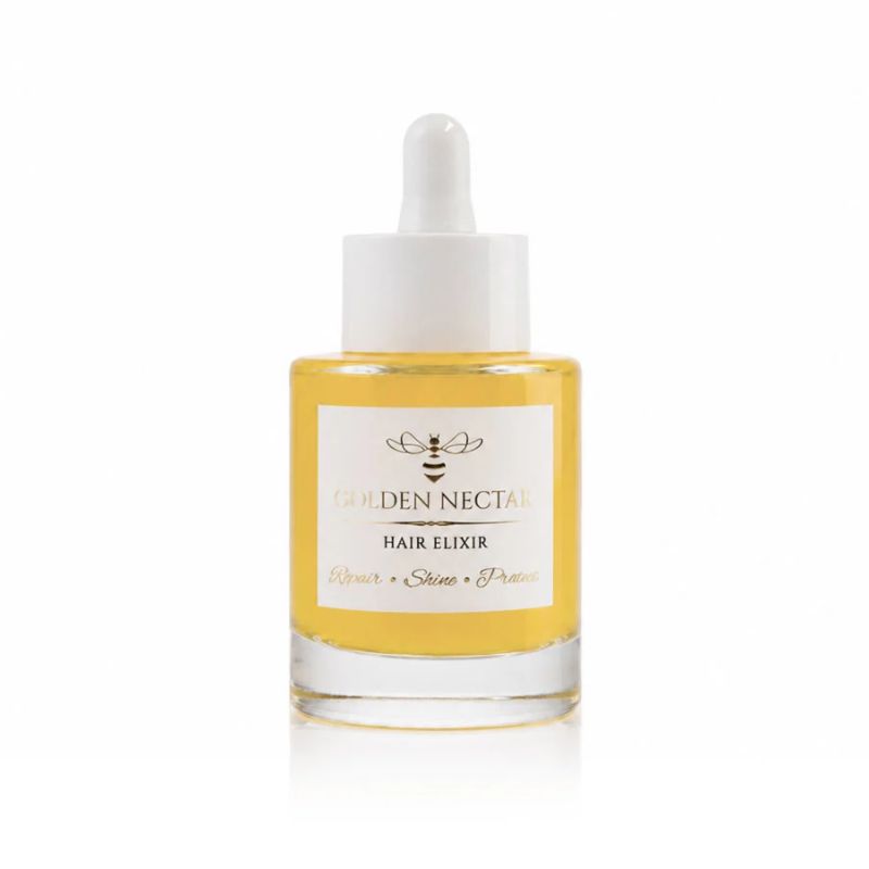 Saff - Golden Nectar Hair Elixir Интензивно възстановяващо олио за суха, увредена и непокорна коса 50 ml