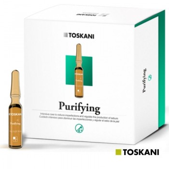 TOSKANI Cosmetics - Purifying Ampoules Почистващи ампули за мазна кожа 15Х2ml