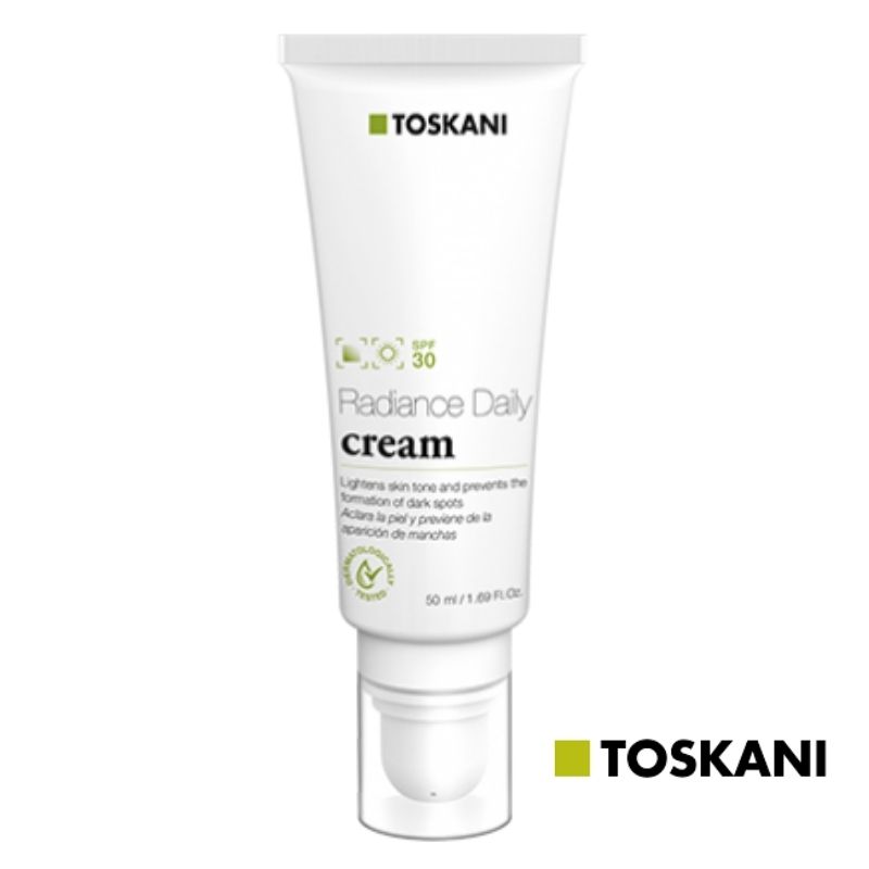 TOSKANI Cosmetics - Radiance Daily Cream Изсветляващ крем "Сияние" SPF30 50ml