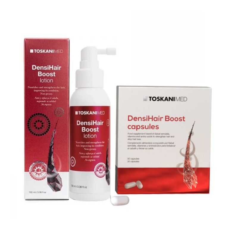 TOSKANI Cosmetics - DENSIHair Boost Хранителна добавка за укрепване на косата и против косопад 30 кап.