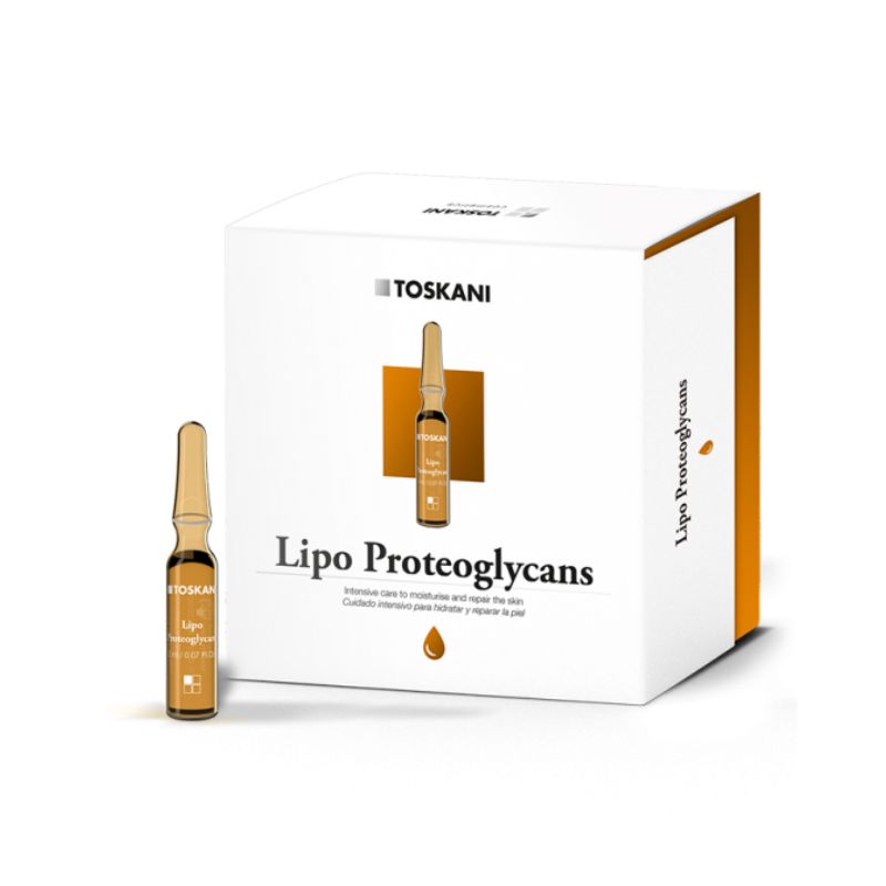 TOSKANI Lipo Proteoglycans Ampoule Ампили за регенериране и хидратация 15Х2ml