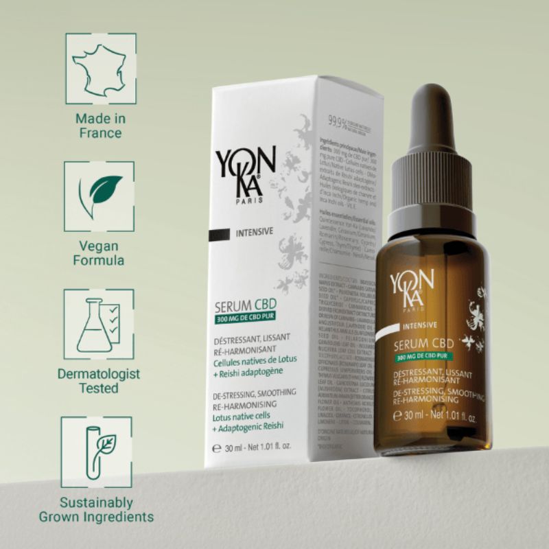 Yon-Ka CBD Serum Нощен серум с изглаждащ и успокояващ ефект