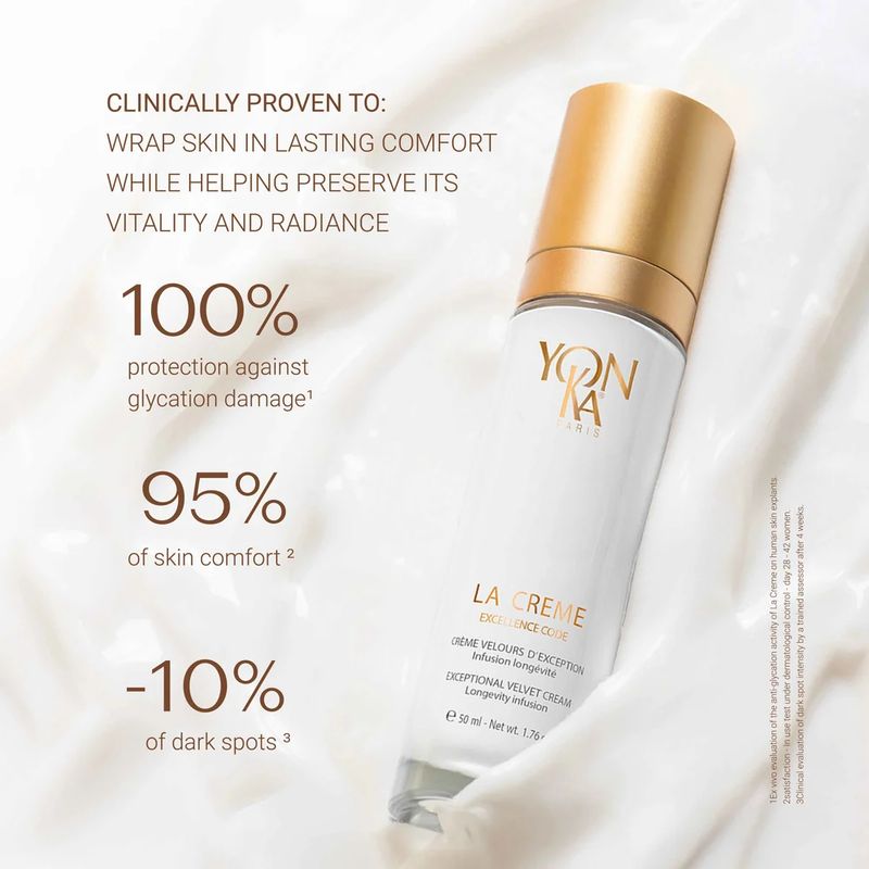 Yon-Ka - THE CREAM Excellence Code Кадифен крем на младостта – Longevity еликсир 50 ml