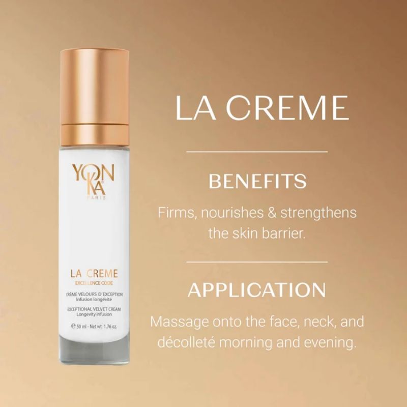 Yon-Ka - THE CREAM Excellence Code Кадифен крем на младостта – Longevity еликсир 50 ml