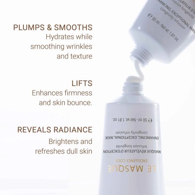 Yon-Ka - THE CONTOUR Excellence Code Изключителна озаряваща и регенерираща маска, Longevity инфузия 50 ml