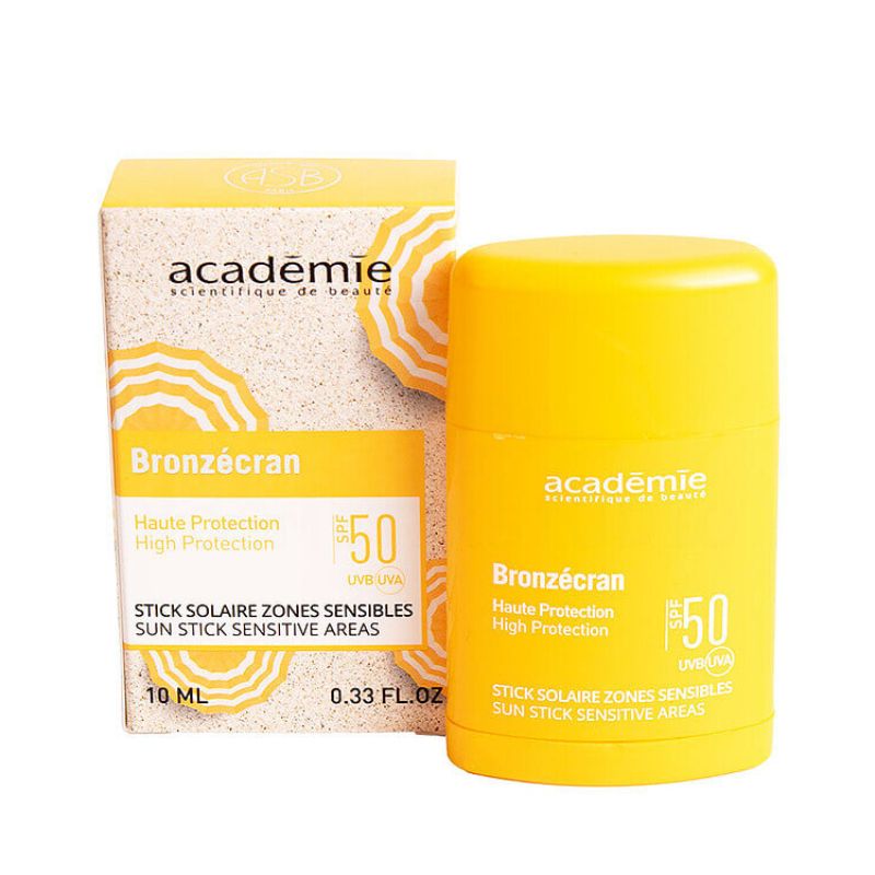 Academie Beaute - Слънцезащитен стик за чувствителни зони SPF50+