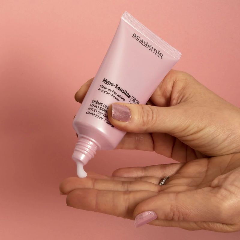 Academie Beaute -  Крем за чувствителна кожа с порцеланово цвете