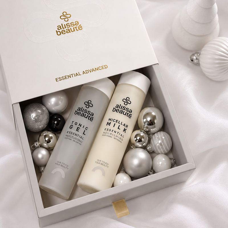 Alissa Beaute - ESSENTIAL Подаръчен комплект I За почистване и грижа за суха и чувствителна кожа