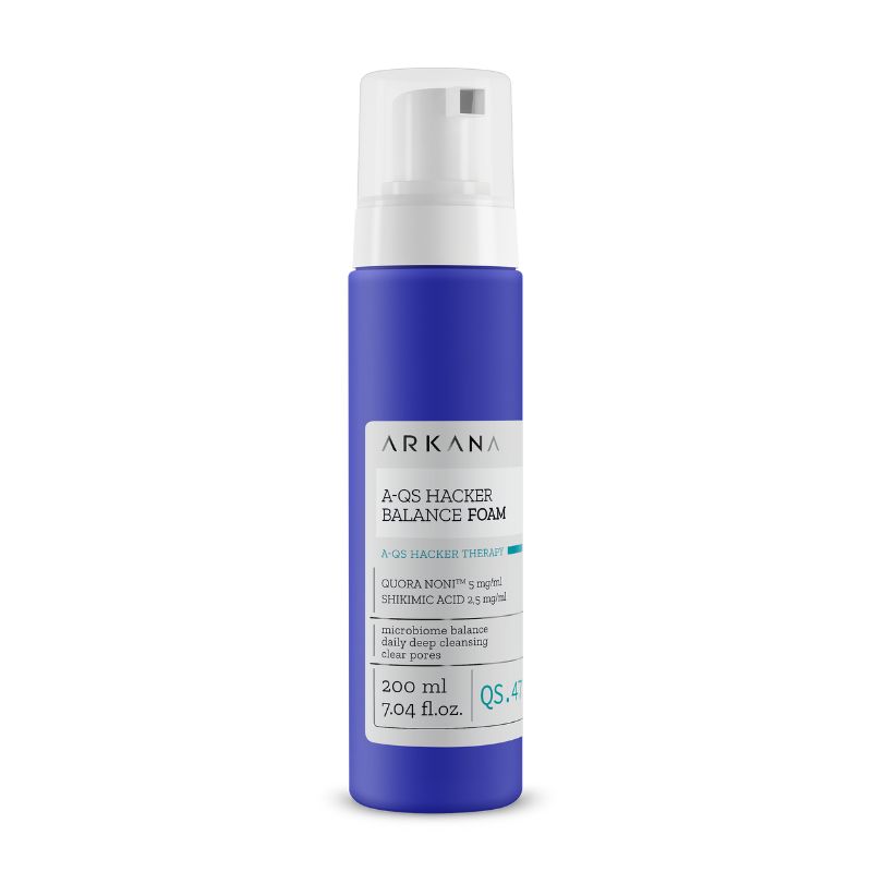 ARKANA - Acne QS Hacker Почистваща балансираща пяна мазна и смесена кожа 200ml