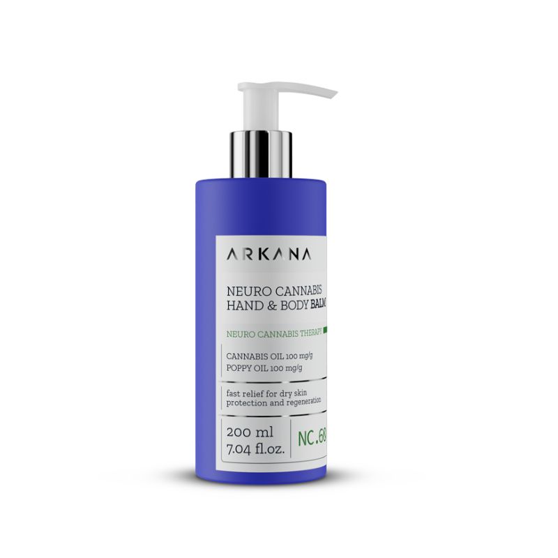 ARKANA - Neuro Cannabis Hand & Body Balm Балсам за ръце и тяло 200 ml