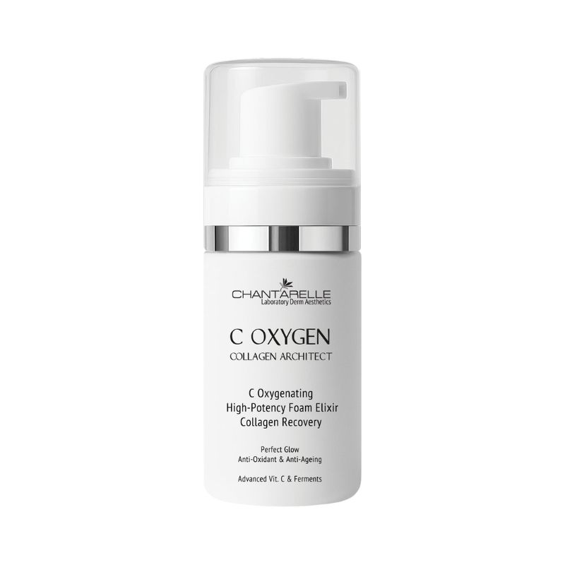 C OXYGEN Collagen Architect - Антиоксидантна оксигенираща почистваща пяна с озаряващ ефект 100ml