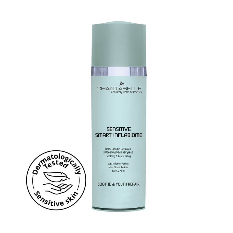 Sensitive Smart Inflabiome Ултра лифтинг дневен крем с DMAE pH 4.5 SPF20+