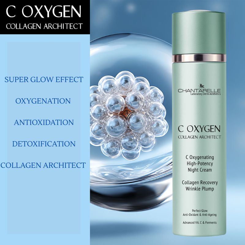 C OXYGEN Collagen Architect - Оксигениращ високоефективен нощен крем с колаген 50ml