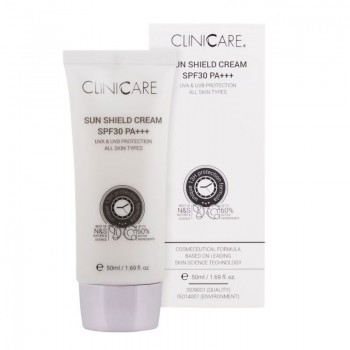 CLINICCARE - Sun Shield Cream SPF30 PA+++ Слънцезащитен крем с широк спектър