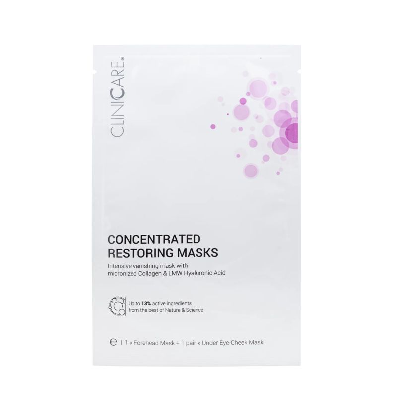 CLINICCARE X3M Concentrated Restoring Masks  Възстановяваща маска за лице от три части