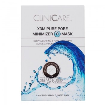 CLINICCARE X3M Pure Pore Minimizer Mask O² Дълбоко почистваща маска