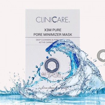 CLINICCARE X3M Pure Pore Minimizer Mask O² Дълбоко почистваща маска