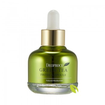 Deoproce Green Tea Fresh Ampoule Серум със зелен чай