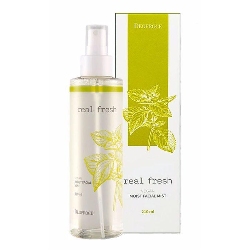 Deoproce Real Fresh Vegan Овлажняващ спрей за лице