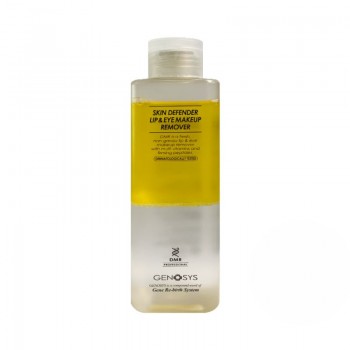 Genosys - Skin Defender Lip & Eye Makeup Remover Двуфазна емулсия за грим 200ml